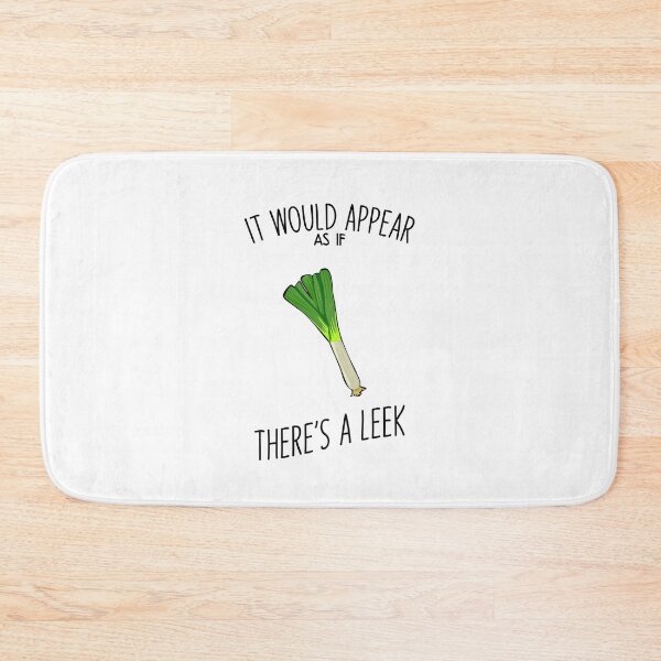 Item preview, There's A Leek designed and sold by spicytypo.