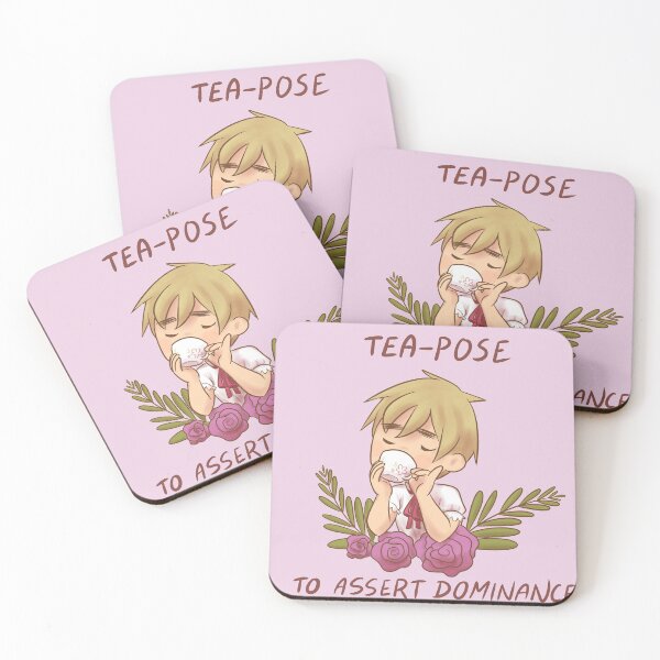Item preview, T-pose / tea-pose to assert dominance pun APH Hetalia England designed and sold by Nyaan-Art.
