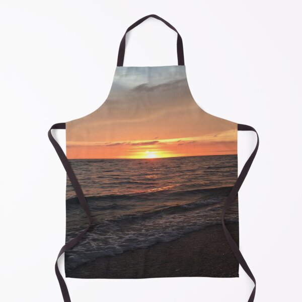 Item preview, Ocean Waves at Sunset designed and sold by LittleCuteArt.