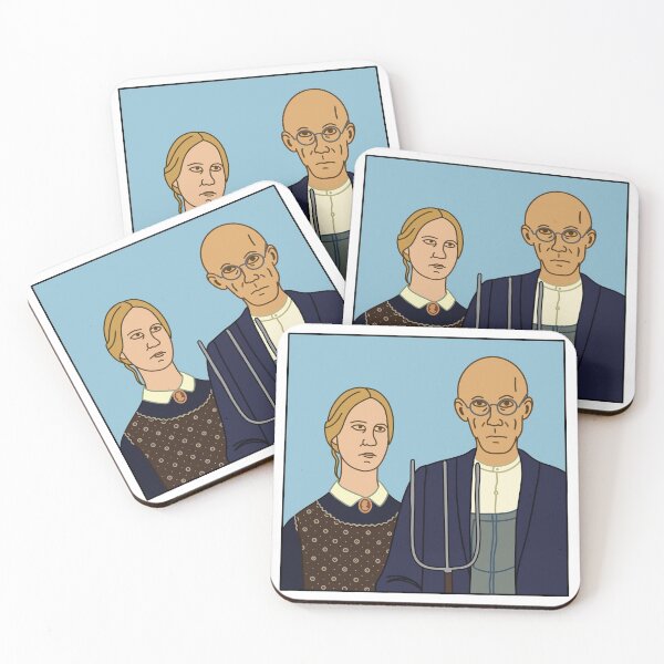 Item preview, American Gothic Minimal designed and sold by satisdeisgn.