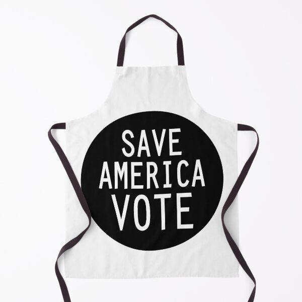 Item preview, Save America Vote, in Black and White designed and sold by Neil Feigeles.