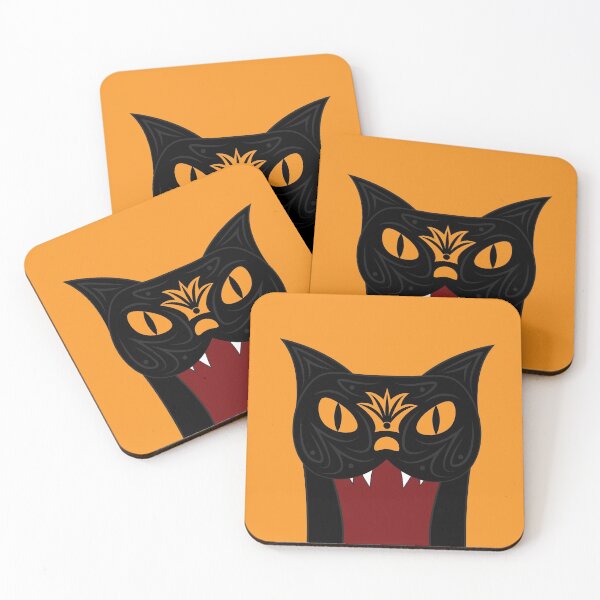 Item preview, Scary Black Cat designed and sold by Imgineer2017 Designs.