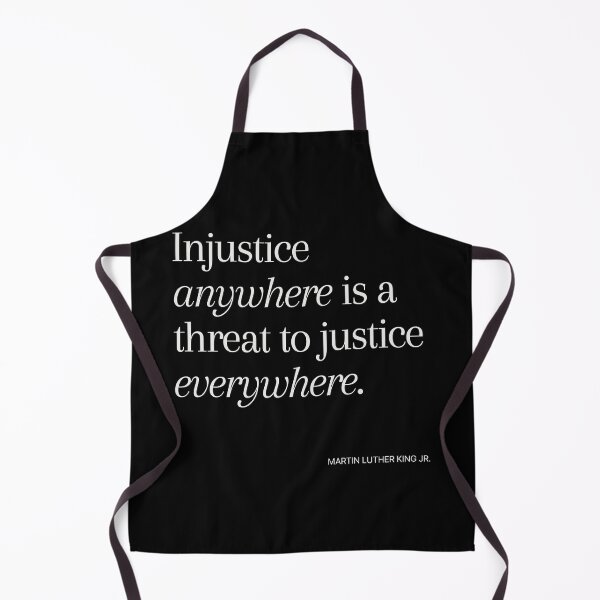 Item preview, Martin Luther King Justice Quote designed and sold by Solidarityandco.