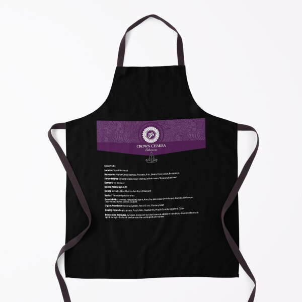 Item preview, Crown Chakra Chart & Illustration - 55 designed and sold by serenaking.