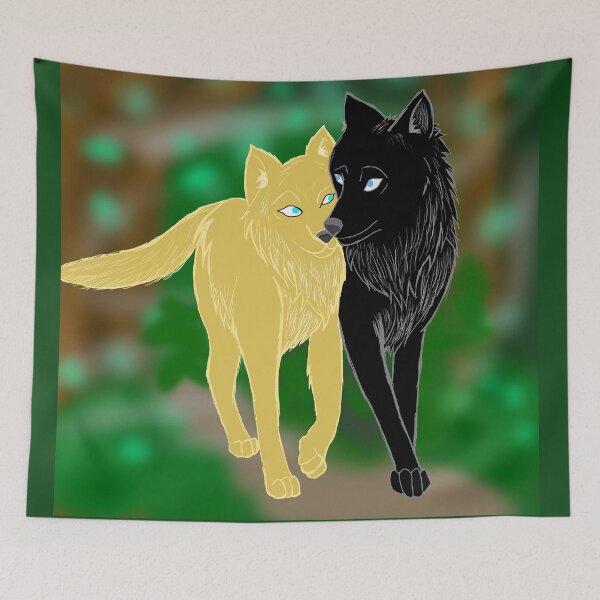 Item preview, Cloudy Wolves designed and sold by Insomniac-Tiger.