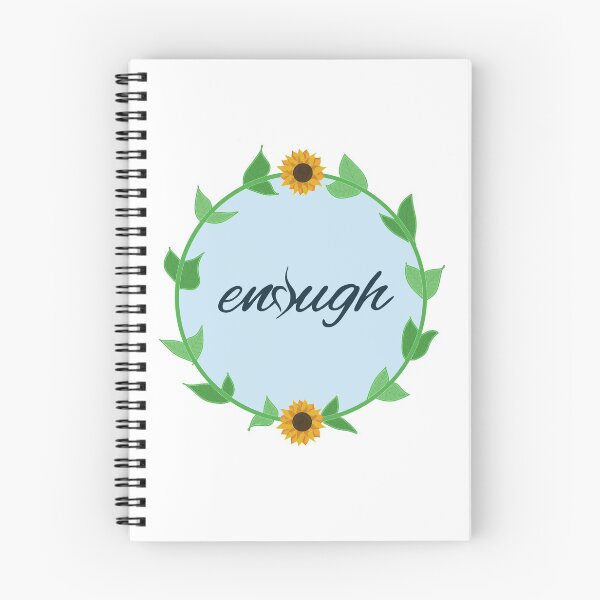 Item preview, Enough - NEDA Eating Disorder Recovery Symbol designed and sold by arianehine.