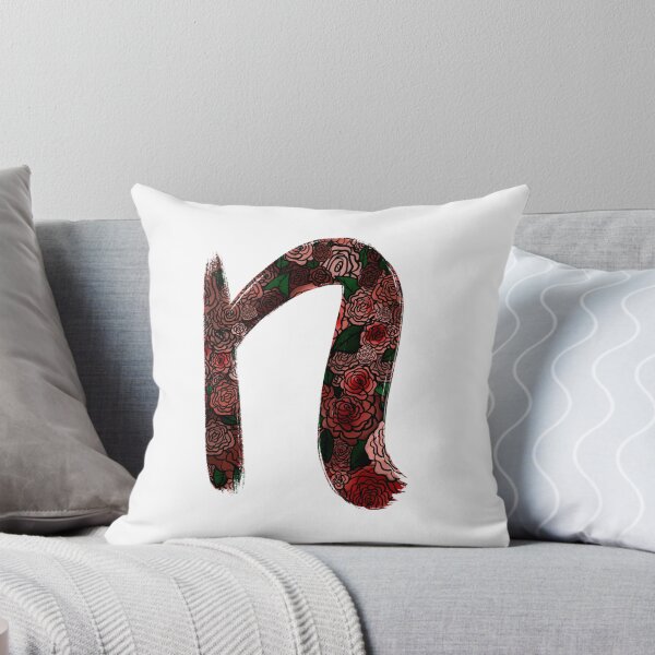 Item preview, Watercolor Roses Monogram Letter N designed and sold by jessieartsdaily.
