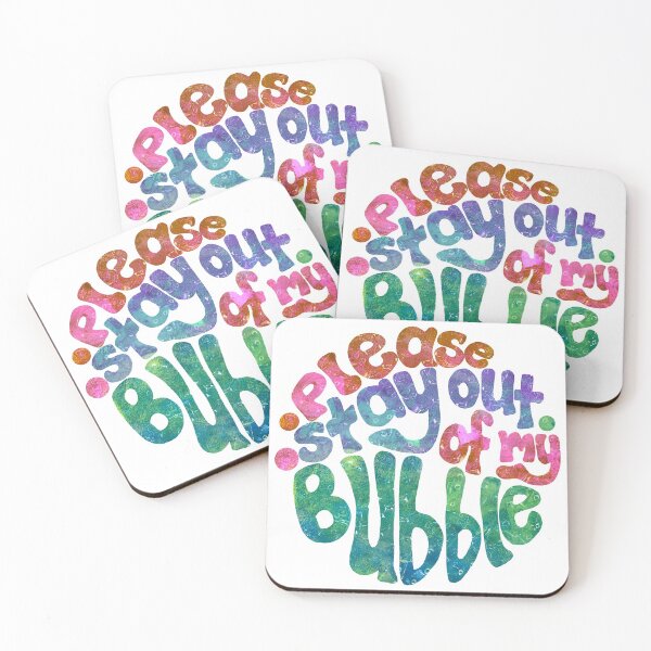 Item preview, Por favor mantente fuera de mi burbuja designed and sold by Diana Garrison.