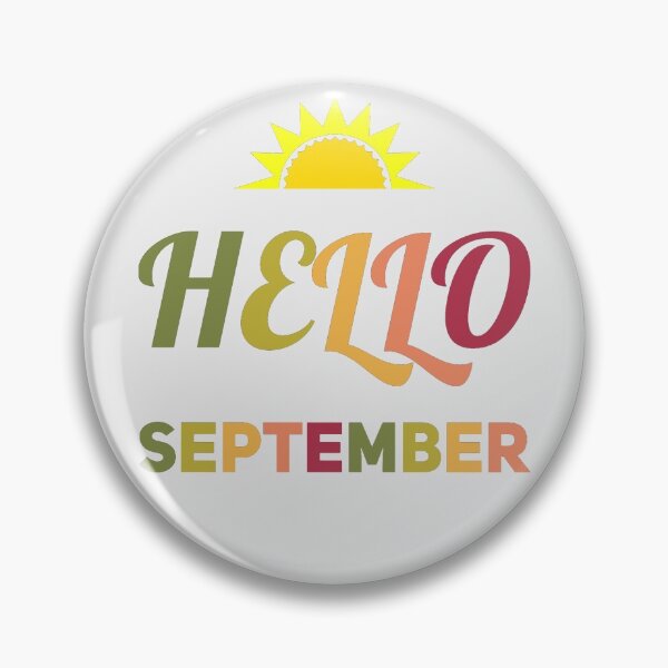 Item preview, Hello September designed and sold by GL Digital Artwork .