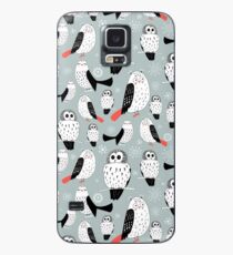 texture of white owls Case/Skin for Samsung Galaxy