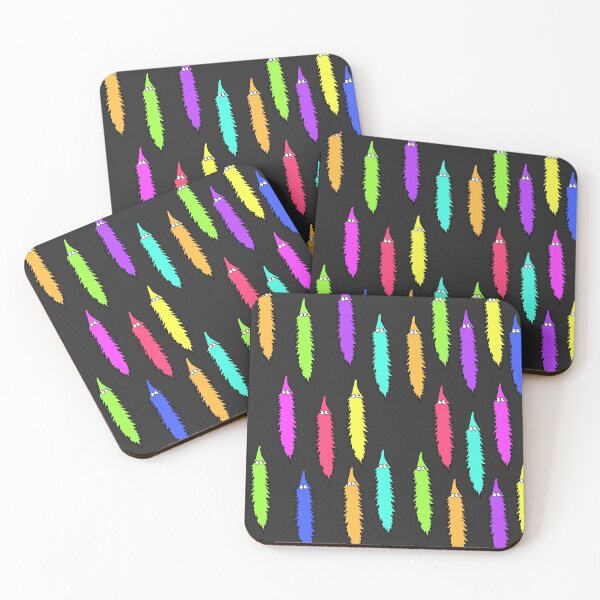 Item preview, Worm on a string Multicolor Socks meme designed and sold by Unboltingcat.