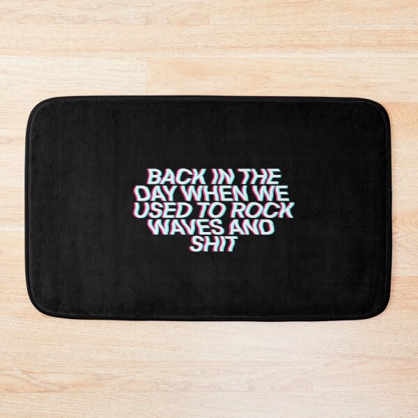 Item preview, Back in the day when we used to rock waves and shit designed and sold by vvsn studio.