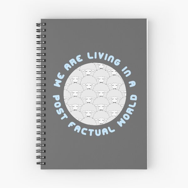 Item preview, Living in a Post Factual World - Sheeps designed and sold by TrutherIndex.