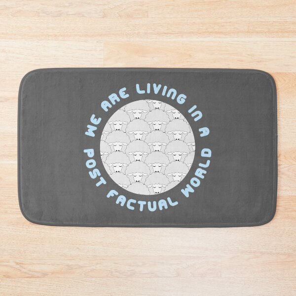 Item preview, Living in a Post Factual World - Sheeps designed and sold by TrutherIndex.
