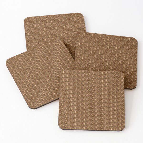 Item preview, Geometrical Designs Golden Brown designed and sold by Coder-T.