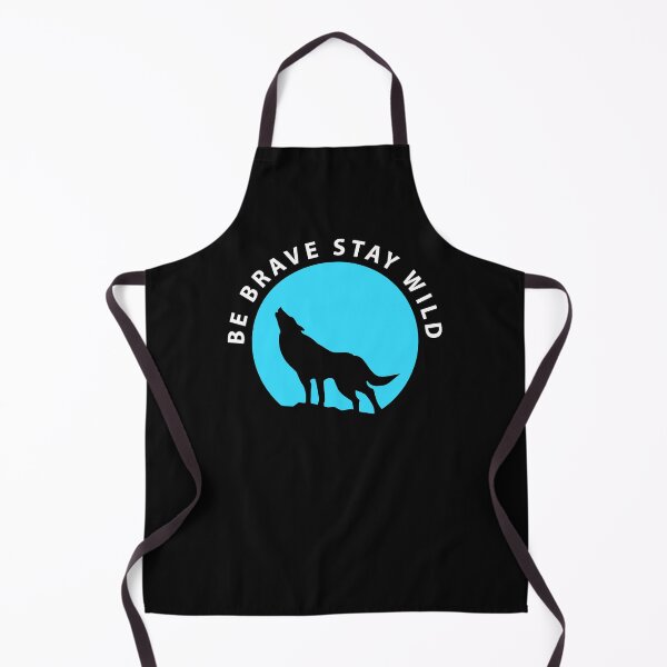 Item preview, Wolf Be Brave Stay Wild Wilderness Outdoors designed and sold by StudioTina.