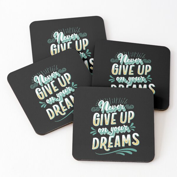 Item preview, Never give up designed and sold by TagCreation.