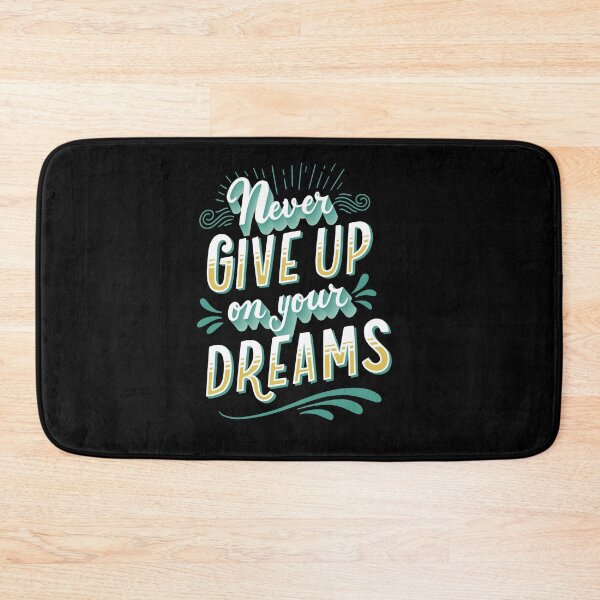 Item preview, Never give up designed and sold by PickCreation.