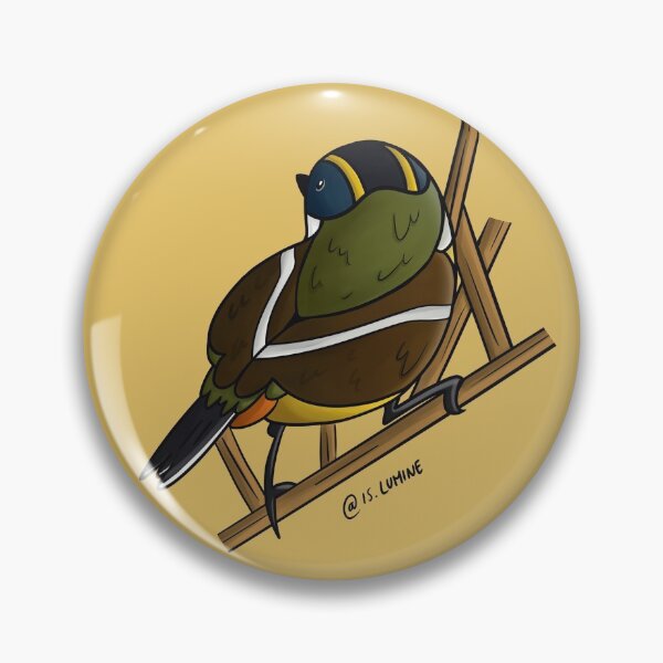 Item preview, ¨Siete colores¨ (seven colors) - chilean birds designed and sold by islumine.