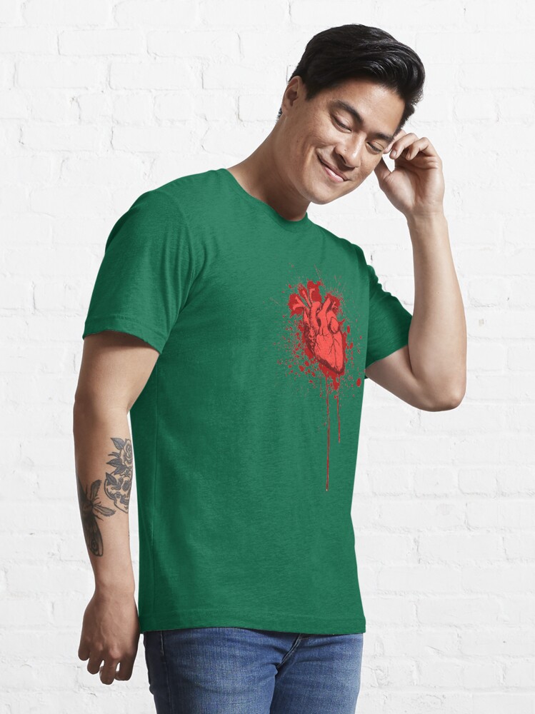 Thumbnail 3 of 7, Essential T-Shirt, Bleeding Heart designed and sold by posty.