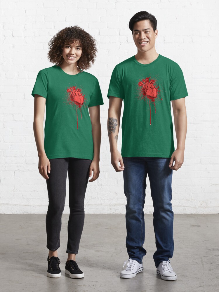 Thumbnail 1 of 7, Essential T-Shirt, Bleeding Heart designed and sold by posty.