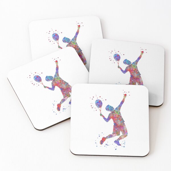 Item preview, Male tennis player designed and sold by Rosaliartbook.