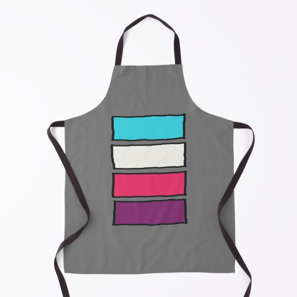 Item preview, Blue, White Pink And Violet Four Color Bars designed and sold by Chubuter.