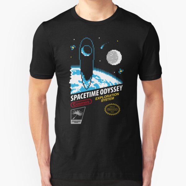 Spacetime Odyssey Slim Fit T-Shirt