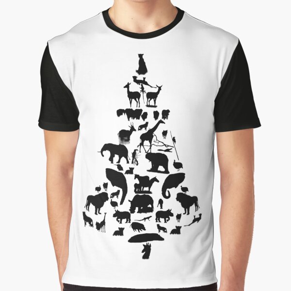 Item preview, Christmas Tree - African Safari Animals designed and sold by sharasaur.