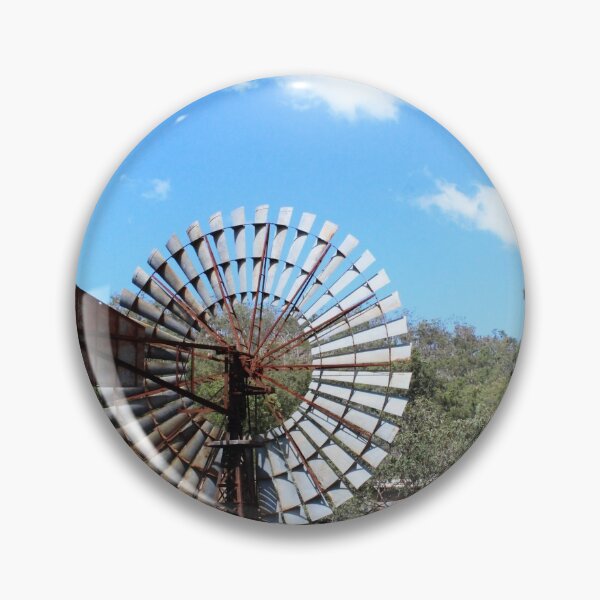 Item preview, Vintage Wind Mill (Wind powered well) designed and sold by citrusapple.