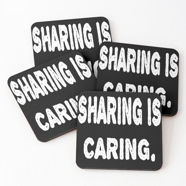 Item preview, Sharing Is Caring Logo designed and sold by ulitau.