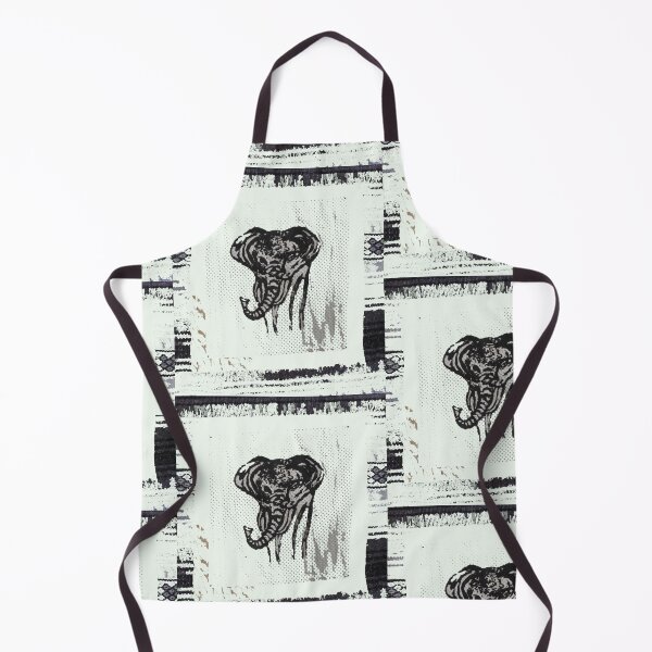 Item preview, Elephant Print with Border  designed and sold by Tammie Engelhart.