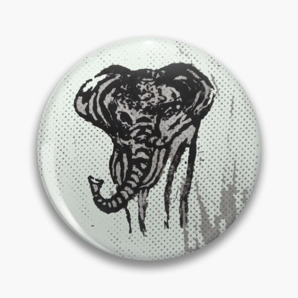 Item preview, Elephant Print with Border  designed and sold by Tammie Engelhart.