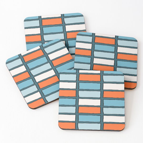 Item preview, Holland Waters Four Color Bars designed and sold by Chubuter.