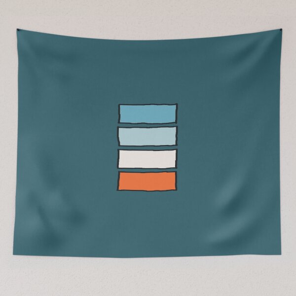 Item preview, Holland Waters Four Color Bars designed and sold by Chubuter.