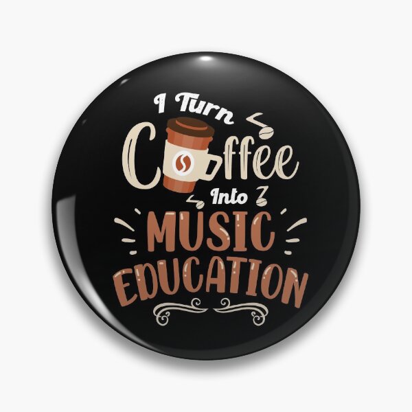 Artikelvorschau, Ich verwandle Kaffee in Musikpädagogik - Musiklehrergeschenk entworfen und verkauft von Dressed For Duty.