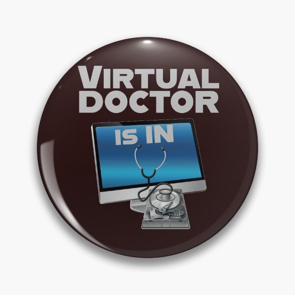 Artikelvorschau, virtueller Arzt ist in entworfen und verkauft von doctors-apparel.