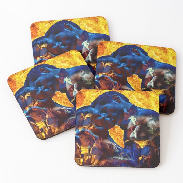 Item preview, Lucifer and Chloe - Kissing Collage designed and sold by Kristin Harris Productions: Fanart Designs.