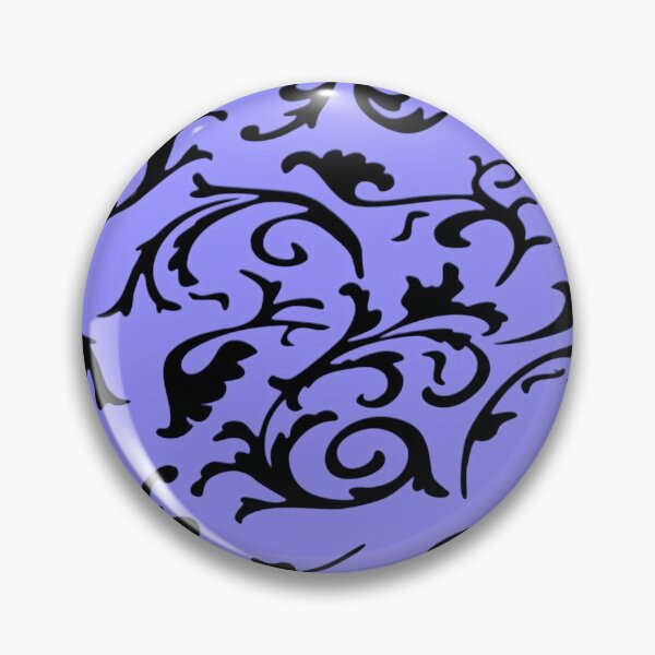 Item preview, ARABIATA 17 black blue patterns Morocco Essaouira flowers leaves design arabesques volutes decor designed and sold by dragonemma.