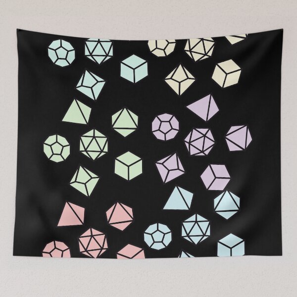 Item preview, Pastel Dice Sets - Multi-colored designed and sold by QuinnRamsay.