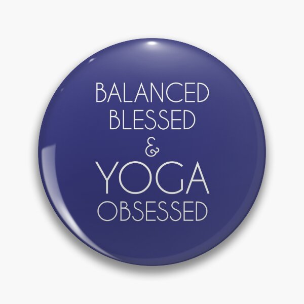 Item preview, Balanced Blessed & Yoga Obsessed designed and sold by creativecurly.
