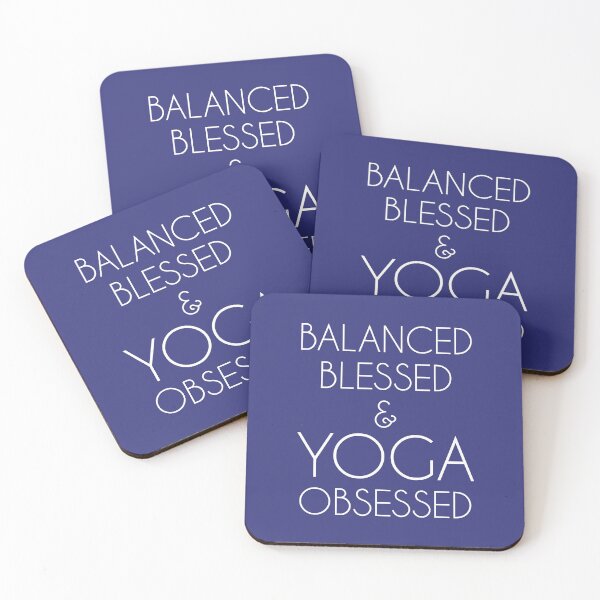 Item preview, Balanced Blessed & Yoga Obsessed designed and sold by creativecurly.