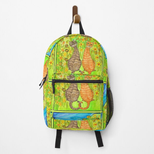 Item preview, Paisley and Reggie and daffodils and bees. designed and sold by PaniaBrown.