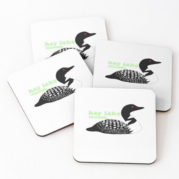 Item preview, Green Hay Lake Minnesota Loon designed and sold by BP-PRINTS.