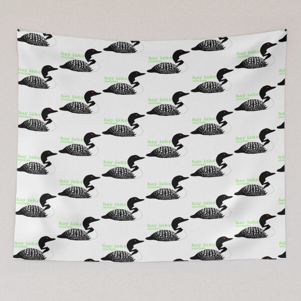 Item preview, Green Hay Lake Minnesota Loon designed and sold by BP-PRINTS.