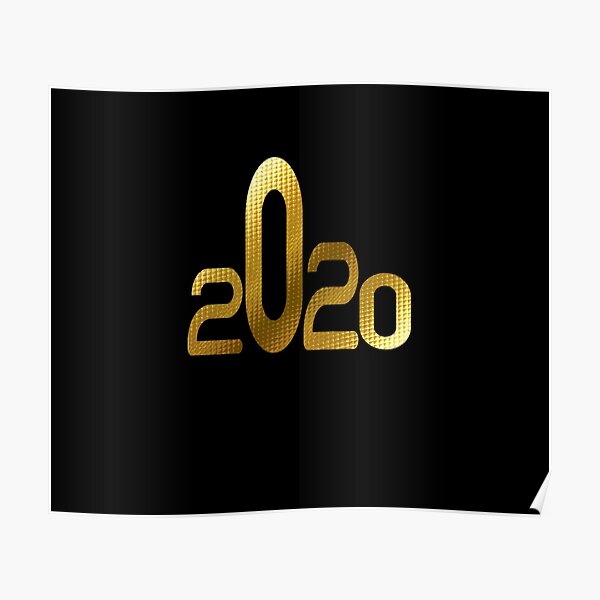 2020 Logo Middle Finger - Funny Sarcastic Year Poster