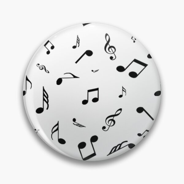 Item preview, music notes allover designed and sold by med-leghdaich.