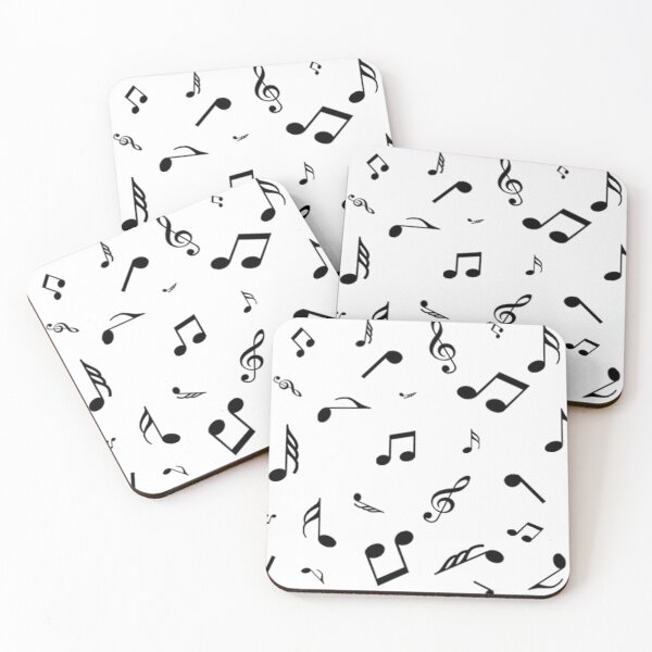 Item preview, music notes allover designed and sold by med-leghdaich.