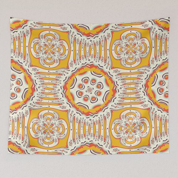 Item preview, Abstract links pattern designed and sold by Gaspar Avila.