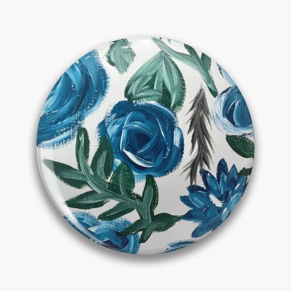 Artikelvorschau, Blaue Blumen entworfen und verkauft von stennerstudio.